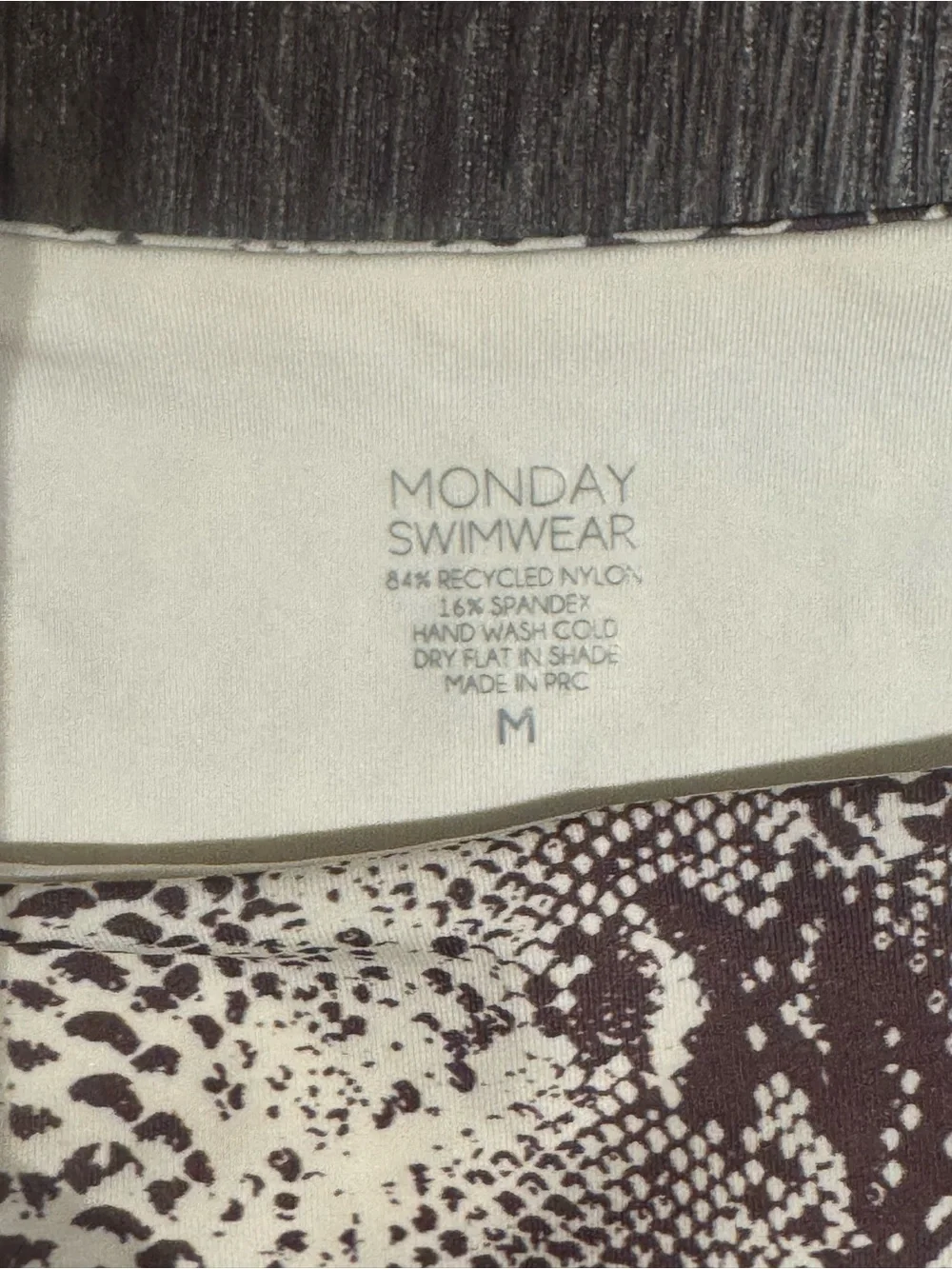 Monday Swimwear Byron Bottom Size M